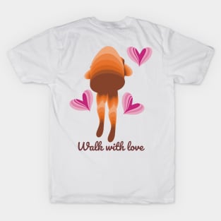 walk with love T-Shirt